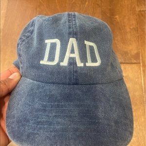 Denim dad “dad” cap adjustable